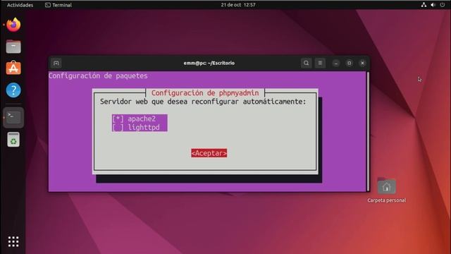 Instalar APACHE2 - PHP - MYSQL - PHPMYADMIN en UBUNTU 22.04 desde cero смотреть онлайн