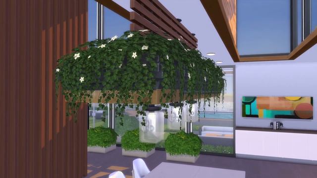 Modern house| Stop Motion | | No CC | The Sims 4 смотреть онлайн