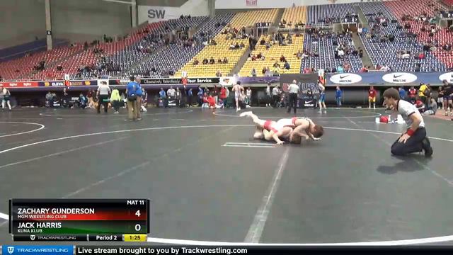 Junior 152 Zachary Gunderson MGM Wrestling Club Vs Jack Harris Kuna Klub смотреть онлайн