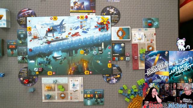 All the Games with Steph: The Artemis Project W/Satellites and Commanders Expansion смотреть онлайн