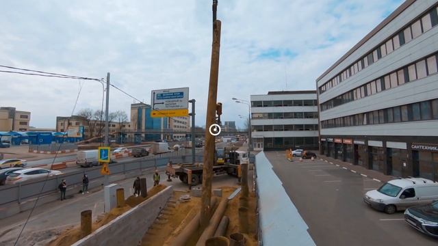 Буровые работы / Бурение 450 мм на 12 метров / Аренда ямобура смотреть онлайн