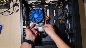 Cooler Alseye h120d распаковка обзор и установка