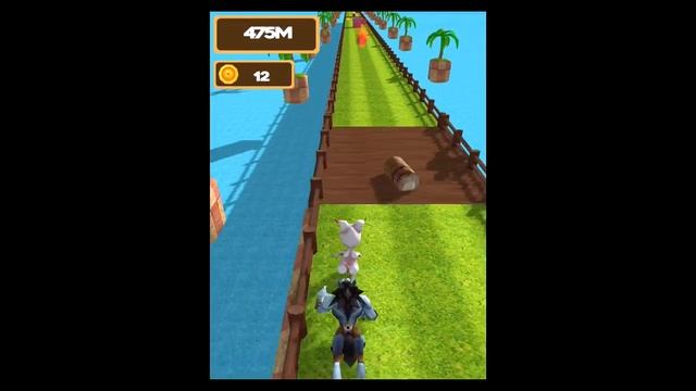 Crazy Pig Run Escape Wolf 3D IOS Game смотреть онлайн