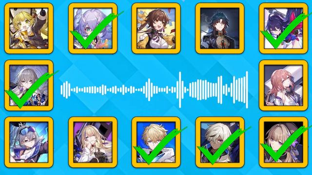 GUESS Honkai Star Rail chracter by the VOICE (Hard Mode) смотреть онлайн