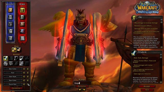 Brutal Orc Warrior Transmog - Warmane Faction Change