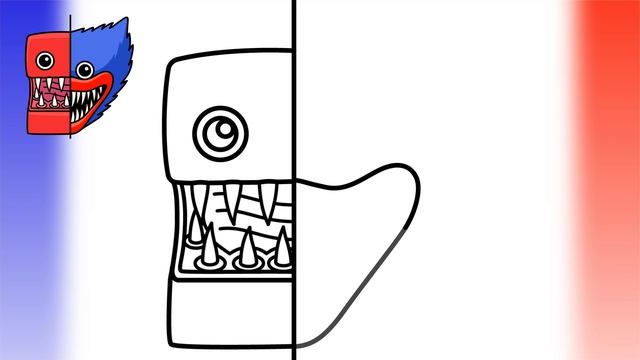 Como DIBUJAR a BOXY BOO y HUGGY WUGGY - Como DESENHAR BOXY BOO e HUGGY WUGGY | Project: Playtime смотреть онлайн