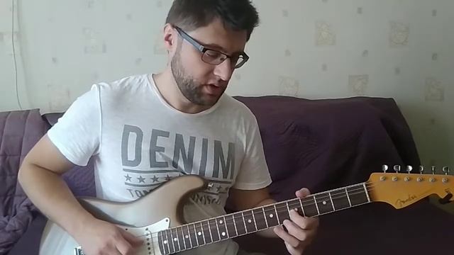 Развитие навыков импровизации.Работа с фразами.Уроки гитары смотреть онлайн