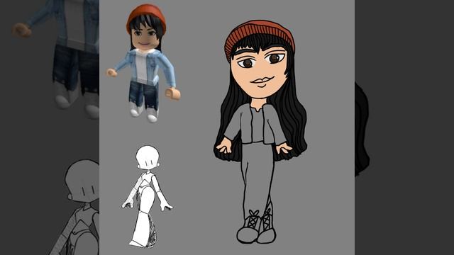 Draw Your Roblox Avatar | Part 10 | ?DharmaTheKitty? смотреть онлайн