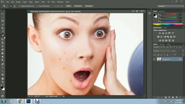 how to remove pimples in photoshop cs3 By RadicalGuru смотреть онлайн