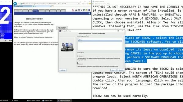 Installing Tech2Win and GDS2