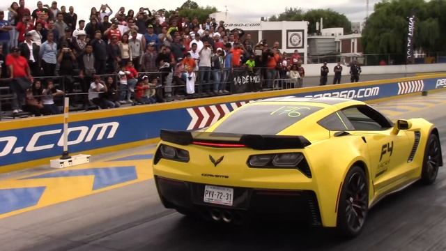 Nissan GTR 2017 Vs Chevrolet Corvette z06 смотреть онлайн