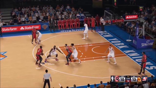 Raptors vs Knicks NBA 2K15 | New Look | February 27, 2017 Roster Patch 3.0 смотреть онлайн