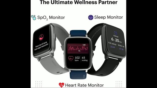 Noise ColorFit Pulse Spo2 Smart Watch with 10 days battery life, 60+ Watch Faces, 1.4" Full Touch H смотреть онлайн