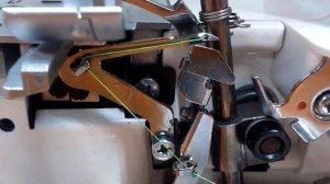 Заправка оверлока ML Family 545D