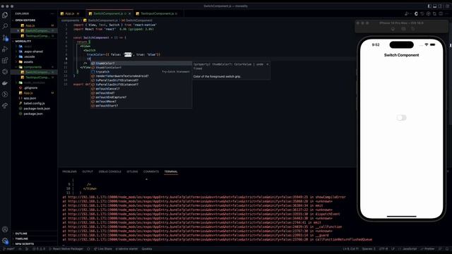 Switch Component Made Easy with React Native [In 10 Minutes] - 2022 смотреть онлайн