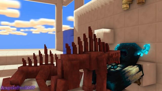 Warden vs SCP-939: With Many Voices|Vanilla Minecraft vs SCP Foundation | Minecraft Battle Animatio смотреть онлайн