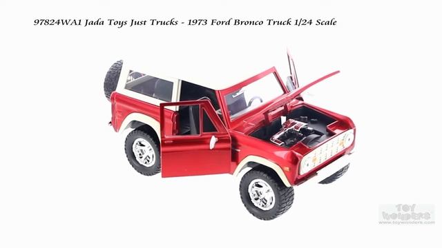 97824WA1 Jada Toys Just Trucks - 1973 Ford Bronco 1/24 Scale смотреть онлайн