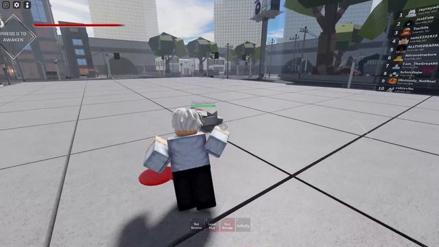 Current Gojo combo | Sorcerer Battlegrounds смотреть онлайн