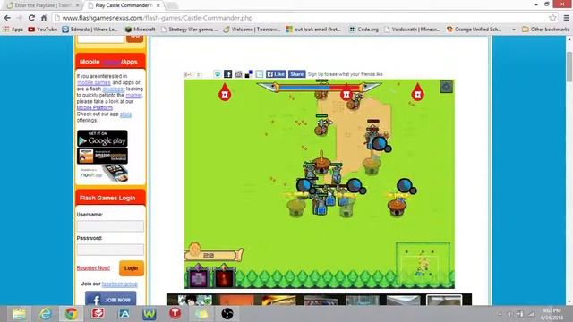lightingboy22 (random game review) Castle commander (episode 1) смотреть онлайн