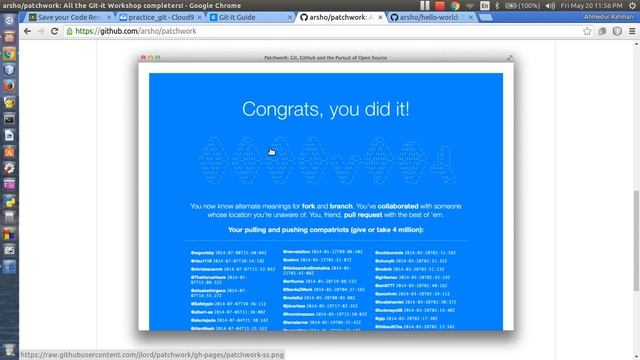 Git-it challenges to learn basic git commands on Cloud 9 смотреть онлайн