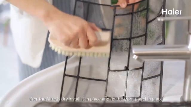 English AC SA 05 Running Noise Of Wall Mounted Air Conditioner Haier