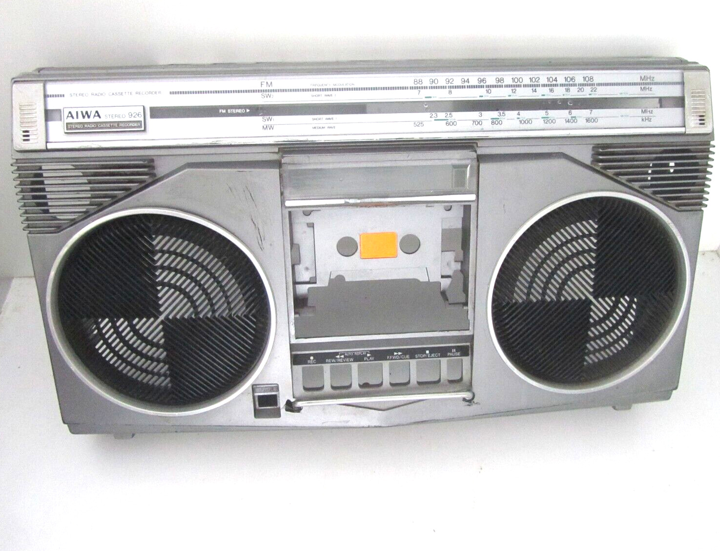 Vintage Aiwa Stereo 926 Ah Boombox Cassette Recorder-ЯПОНИЯ -70 Х