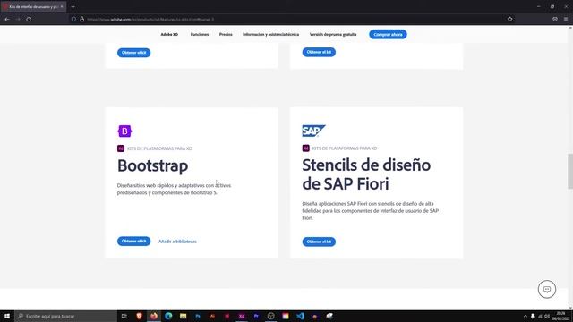 UI KITS GRATIS en ADOBE XD ? - ADOBE XD TUTORIAL смотреть онлайн