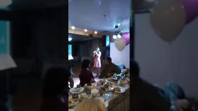 Свадебное поздравление от доченьки !!!