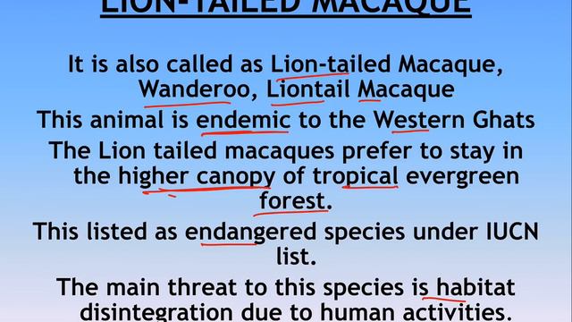 Environment and Ecology Lecture 9.4 - Animal Diversity - Endangered Mammals смотреть онлайн