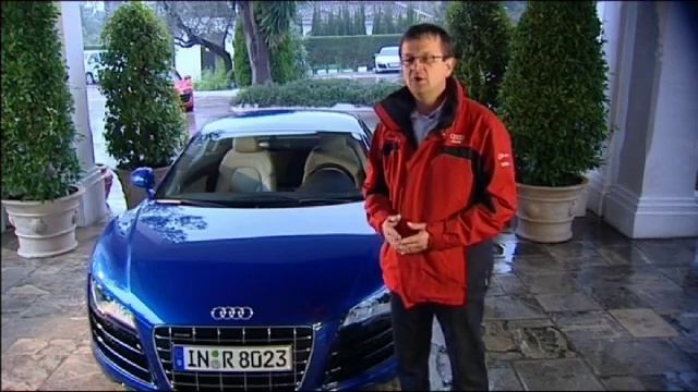Reinhold Deisenhofer Testdrive Audi R8 V10 2009 смотреть онлайн