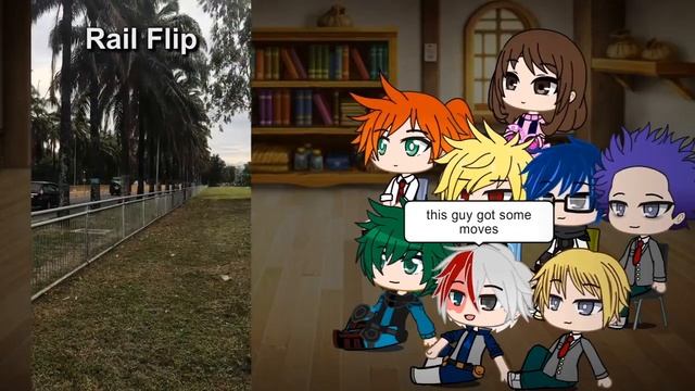 MHA/BNHA React To Our World (Parkour) || Gacha Club || смотреть онлайн