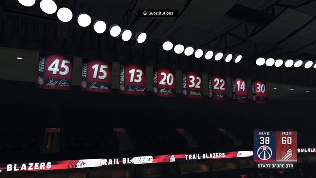 Wizards at Trailblazers - NBA 2K22 PC (2K23 Roster, HOF) смотреть онлайн