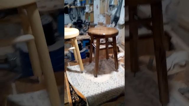 Заказ сделан !!!!!Табурет с круглыми ножками..... смотреть онлайн