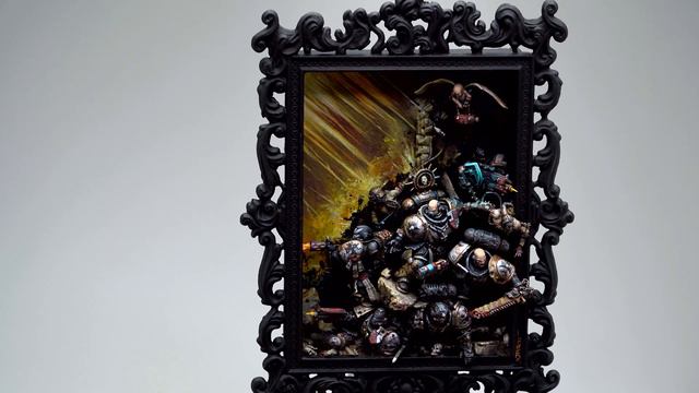 EPIC Space Marine Diorama - BLACK TEMPLARS смотреть онлайн