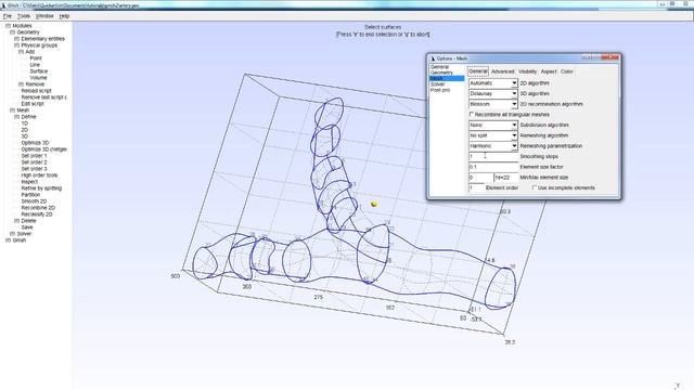 Gmsh Tutorial Part 2 - 3-D Meshing смотреть онлайн