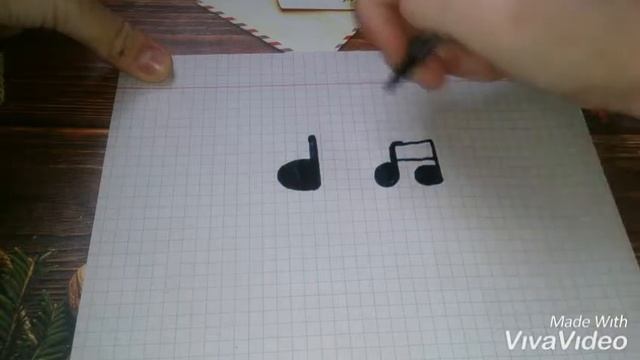 Как нарисовать ноты ?? Рисуем вместе ноты ?!!! смотреть онлайн