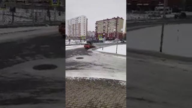 Уборка снега в ЖК Восток смотреть онлайн