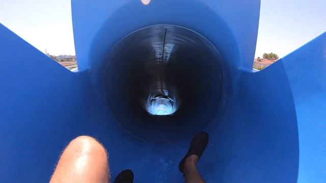 Blue Kamikaze Water Slide at Trend Aqua Park смотреть онлайн
