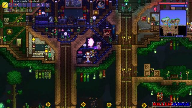 🟩 Mostrando mi Base en los Árboles Gigantes 🟩 - Terraria 1.4.3 смотреть онлайн