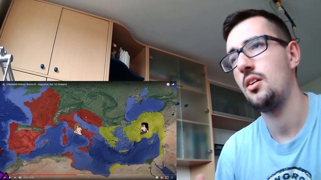 Reaction to Unbiased History: Rome IX - Augustus, the 1st Emperor смотреть онлайн