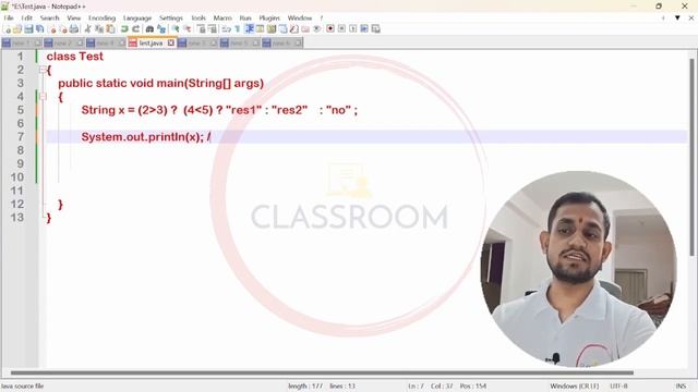 #44 Conditional operator | Ternary Operator | Java Programming смотреть онлайн