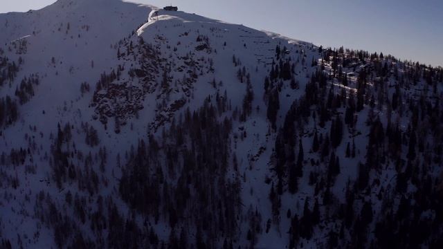 Panoramaflug über Goldeck / Spittal an der Drau im Winter смотреть онлайн