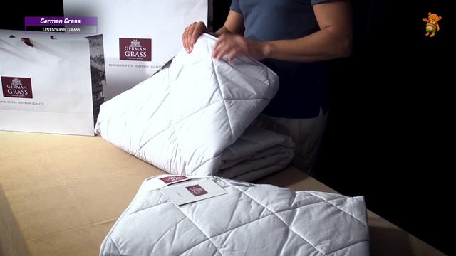 Льняные одеяла LinenWash Grass смотреть онлайн