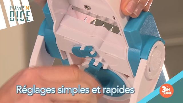 Mandoline/Coupe-légumes à piston Pump'N'Dice смотреть онлайн