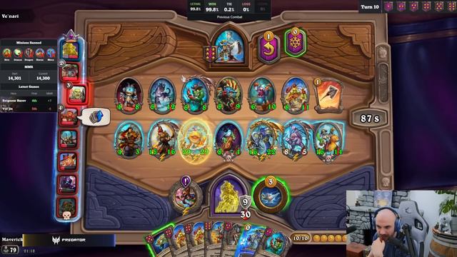 LA QUÊTE LA PLUS RANDOM DU JEU ME REGALE | Maverick Hearthstone Battlegrounds смотреть онлайн