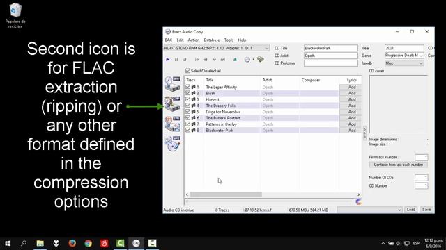 EAC Tutorial - How to rip an audio CD смотреть онлайн