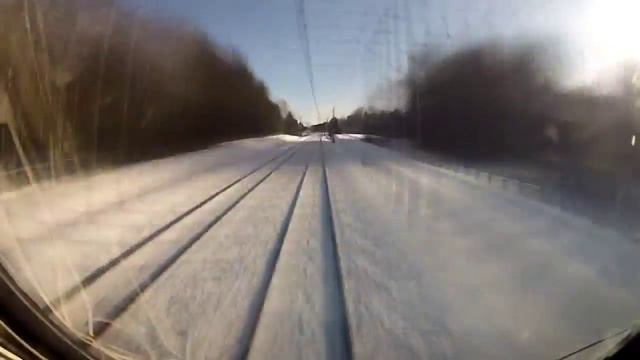 поезд Санкт-Петербург - Москва под Darkstep за 43 минуты