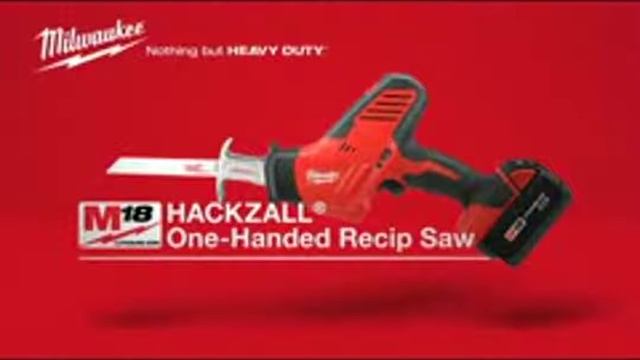 Power Tool Innovators   HACKZALL® M18™ Cordless One   Handed Recip Saw   Milwaukee ToolTV Small Mpe