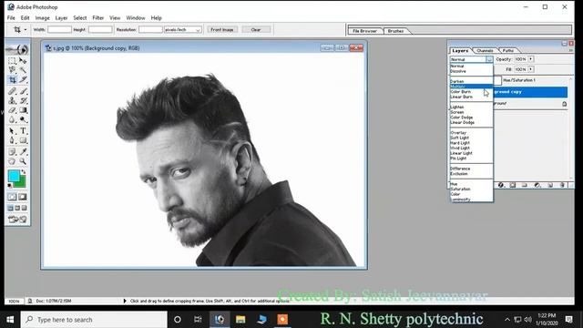 Pencil Sketch Photoshop 7.0 смотреть онлайн