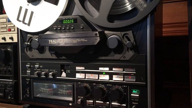 Teac X-2000R Audiophille Reel To Reel Tape Deck